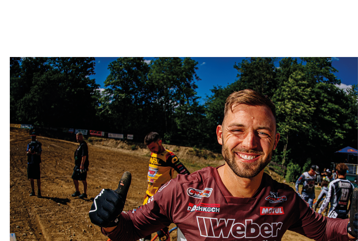 Bielstein , 020722 , ADAC MX Masters Im Bild: Tim Koch ( Deutschland / Husqvarna / Team AB-Racing by Zweiradsport Schmitz ) beim ADAC MX Masters  Foto: Steve Bauerschmidt