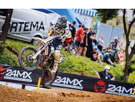 ADAC MX Masters 2021 , ADAC MX Masters Bielstein Dennis Ullrich ( Deutschland / Husqvarna / Bodo Schmidt Motorsport ) beim ADAC MX Masters