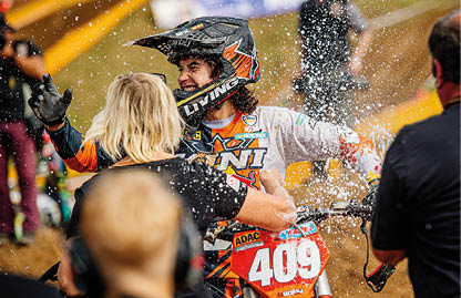 ADAC MX Masters 2022 , ADAC MX Masters Holzgerlingen Guillem Farres ( Spanien / KTM / Raths Motorsports ) beim ADAC MX Youngster Cup