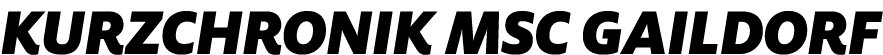 Kurzchronik MSC Gaildorf