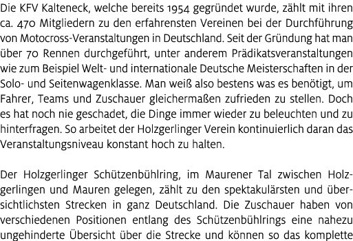 Die KFV Kalteneck, welche bereits 1954 gegr ndet wurde, z hlt mit ihren ca. 470 Mitgliedern zu den erfahrensten Verei...