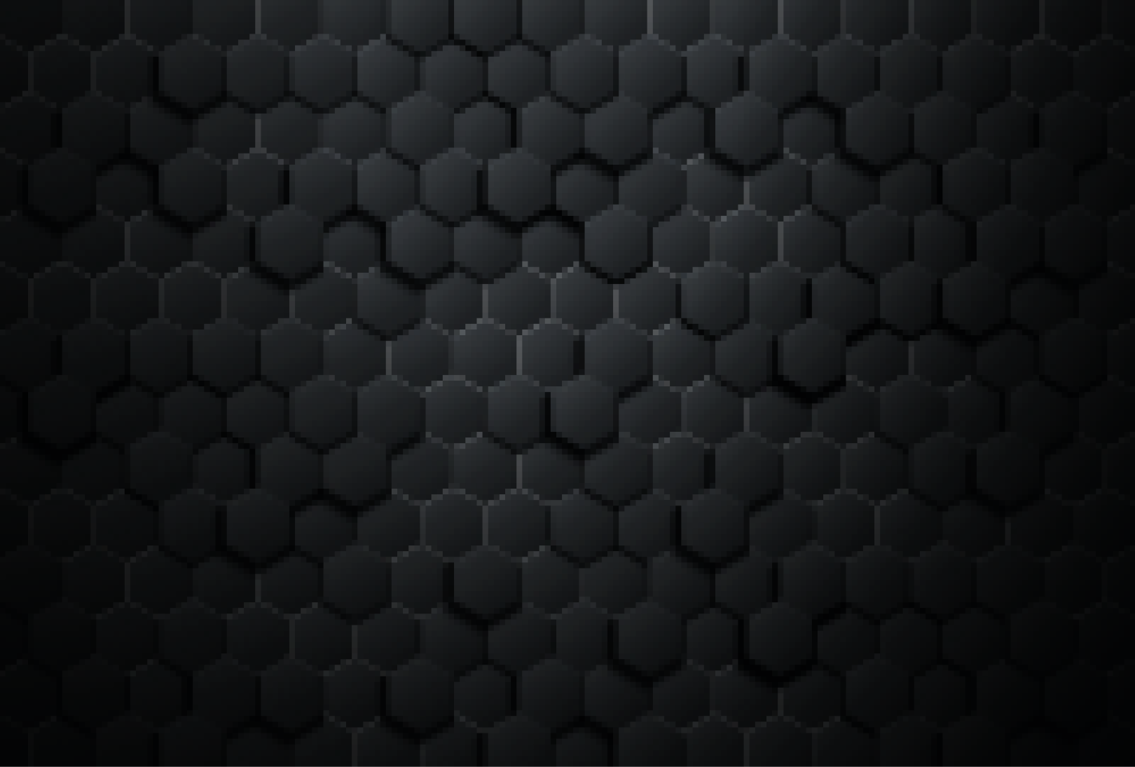 Dark technology hexagonal background