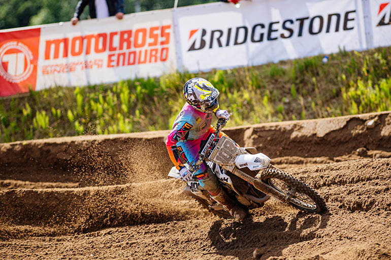 ADAC MX Masters 2022 , ADAC MX Masters Tensfeld Stefan Ekerold ( Deutschland / Husqvarna / Team Bauerschmidt MB33 ) beim ADAC MX Masters