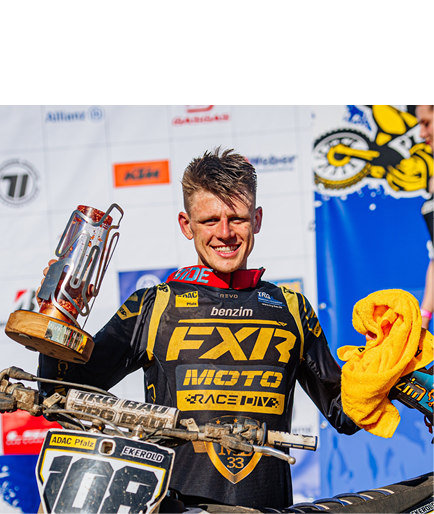 ADAC MX Masters 2022 , ADAC MX Masters Dreetz Stefan Ekerold ( Deutschland / Husqvarna / Team Bauerschmidt MB33 ) beim ADAC MX Masters
