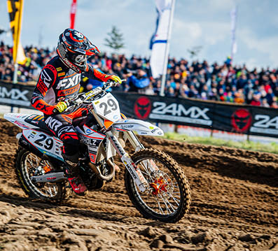 F rstlich Drehna , 021022 , ADAC MX Masters Im Bild: Henry Jacobi ( Deutschland / KTM / KTM Sarholz Racing Team ) beim ADAC MX Masters  Foto: Steve Bauerschmidt