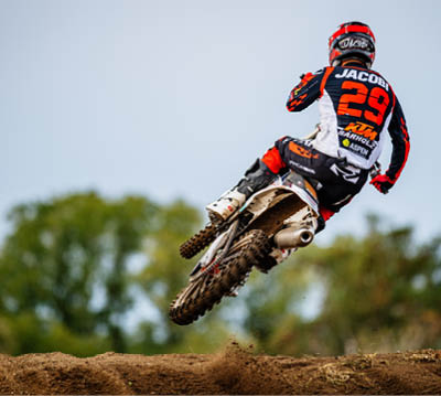 F rstlich Drehna , 011022 , ADAC MX Masters Im Bild: Henry Jacobi ( Deutschland / KTM / KTM Sarholz Racing Team ) beim ADAC MX Masters  Foto: Steve Bauerschmidt